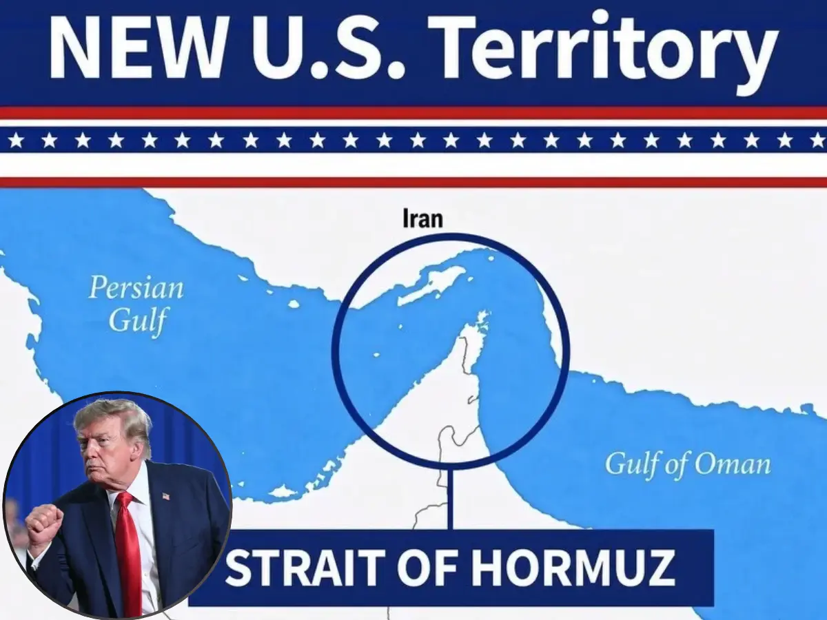 Trump calls Strait of Hormuz 'American territory', vows Iran will never get nuclear weapon