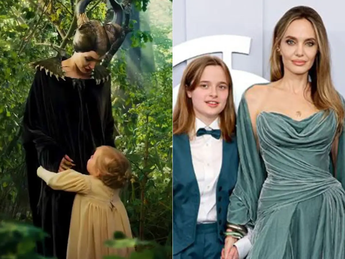 Did you know Angelina Jolie had her daughter Vivienne Jolie-Pitt act in Maleficent when she was just 4?