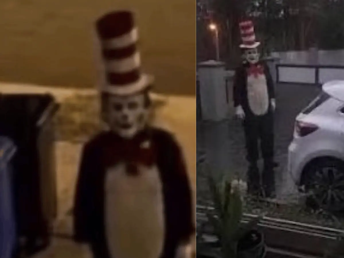 'Cat is not out of the hat': Creepy figure terrorising UK and Ireland turns into a headache for police 'Cat is not out of the hat': Creepy figure terrorising UK and Ireland turns into a headache for police