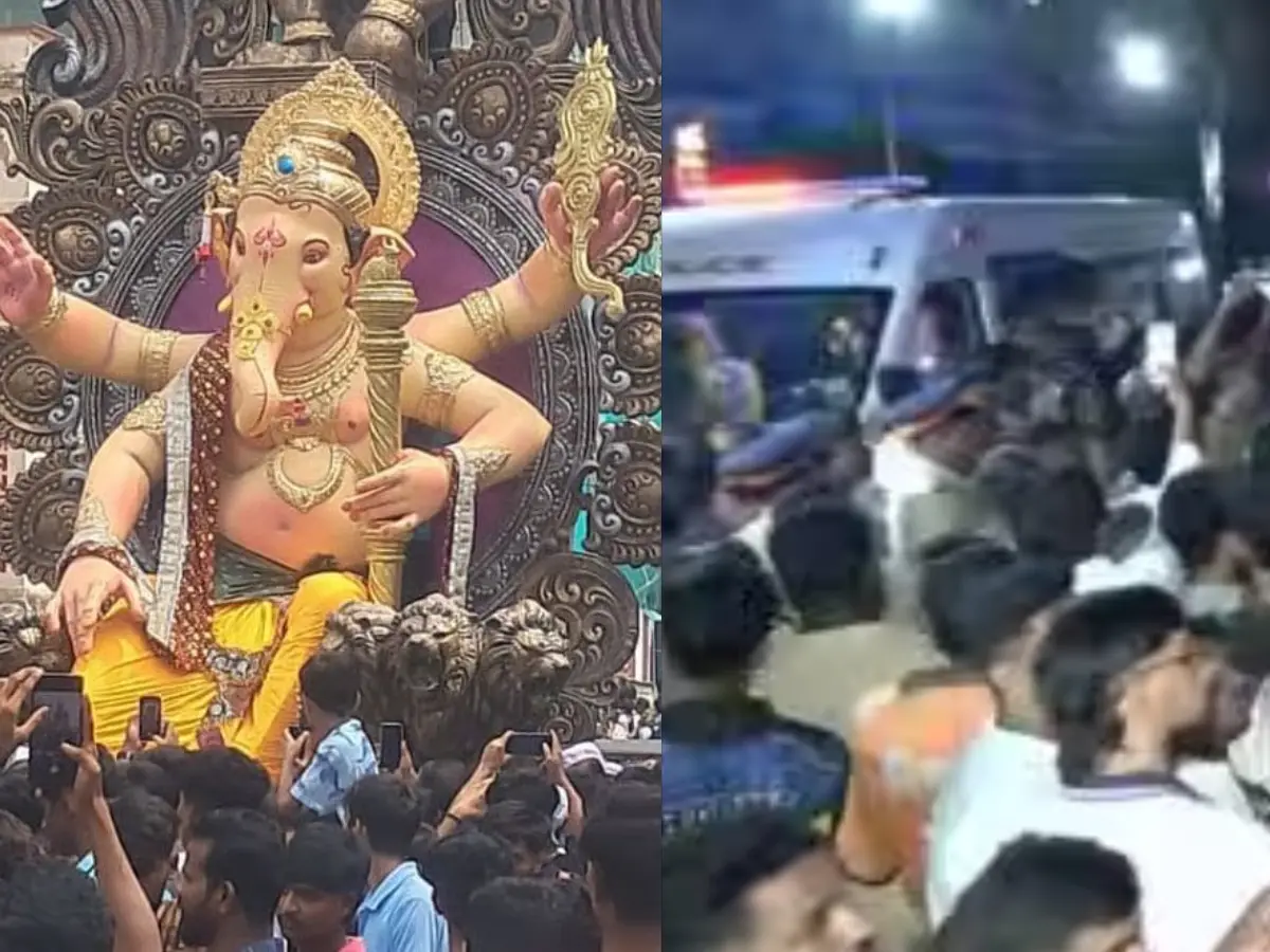 Tension in Mumbai's Mazgaon after eggs allegedly thrown at Ganesh procession Tension in Mumbai's Mazgaon after eggs allegedly thrown at Ganesh procession