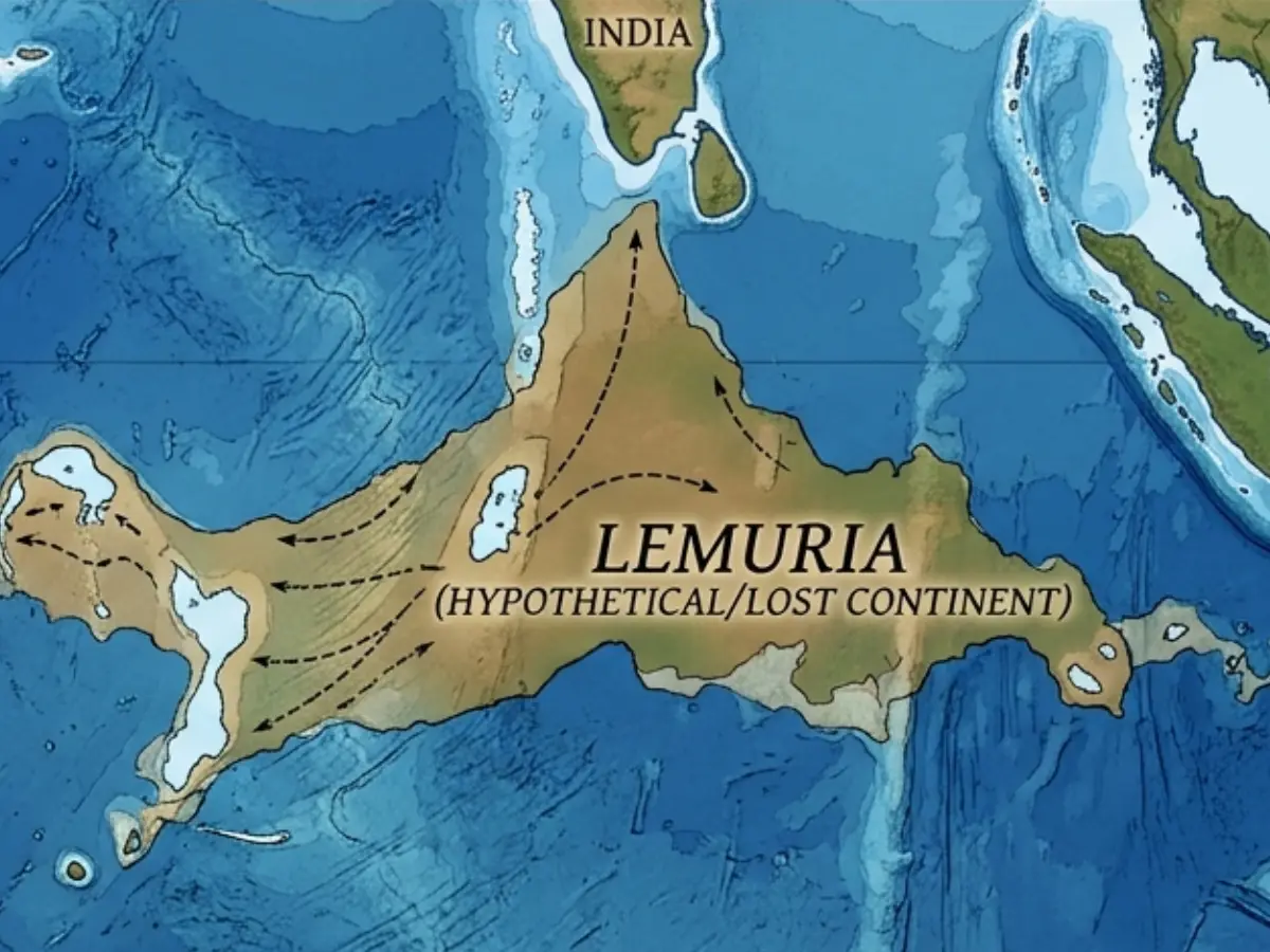 Lost continent located between India and Madagascar could be Lemuria, believers claim