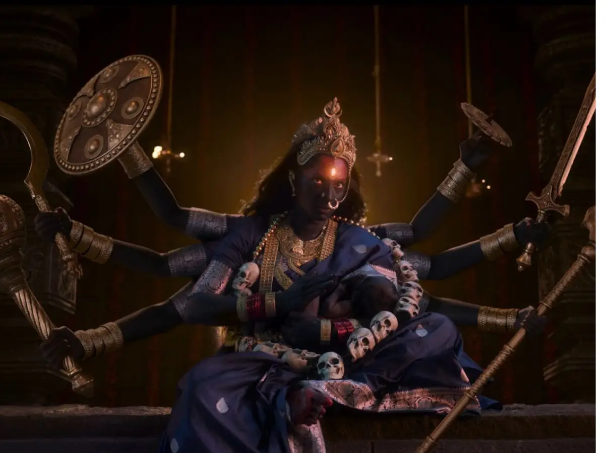 Did you spot Sriya Reddy in Mahakali? The Salaar star looks unrecognisable in new teaser as Goddess Durga Did you spot Sriya Reddy in Mahakali? The Salaar star looks unrecognisable in new teaser as Goddess Durga