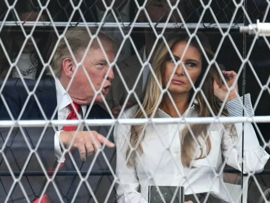 'I can't take any more':Trump and Melania arguing over Natalie Harp at 250 Grand Prix?