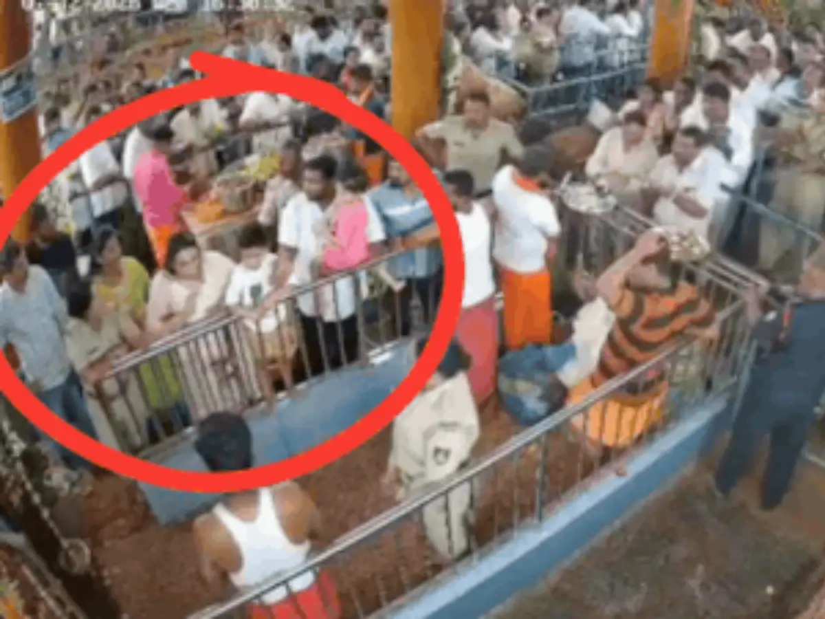 Karnataka BJP MLA's daughter slaps woman cop at temple, officer hits back | Watch Karnataka BJP MLA's daughter slaps woman cop at temple, officer hits back | Watch
