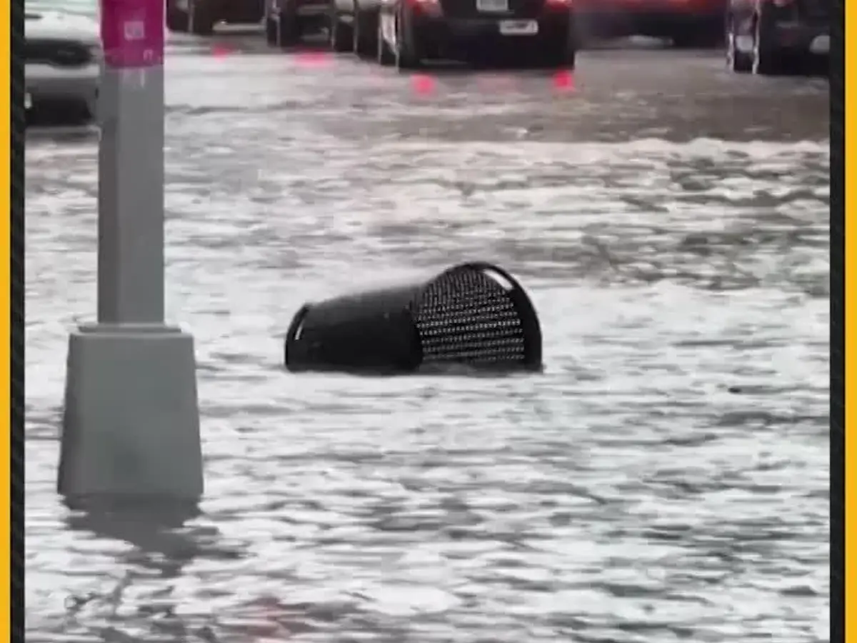 New York battered by flash floods as rain breaks century-old records - VIDEO