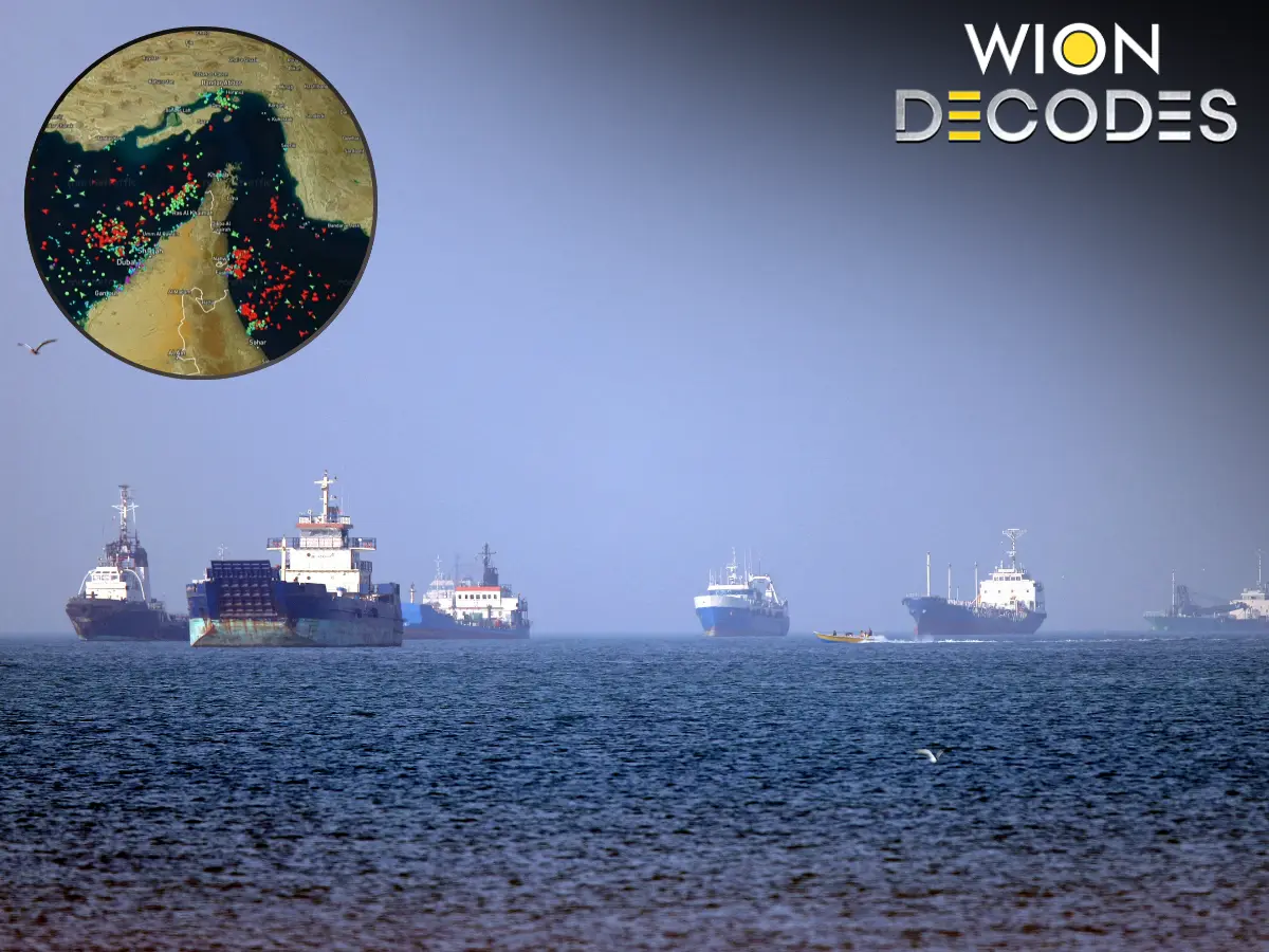 WION Decodes: Two-thirds of ships crossing Hormuz are now 'dark'. What does that mean? WION Decodes: Two-thirds of ships crossing Hormuz are now 'dark'. What does that mean?