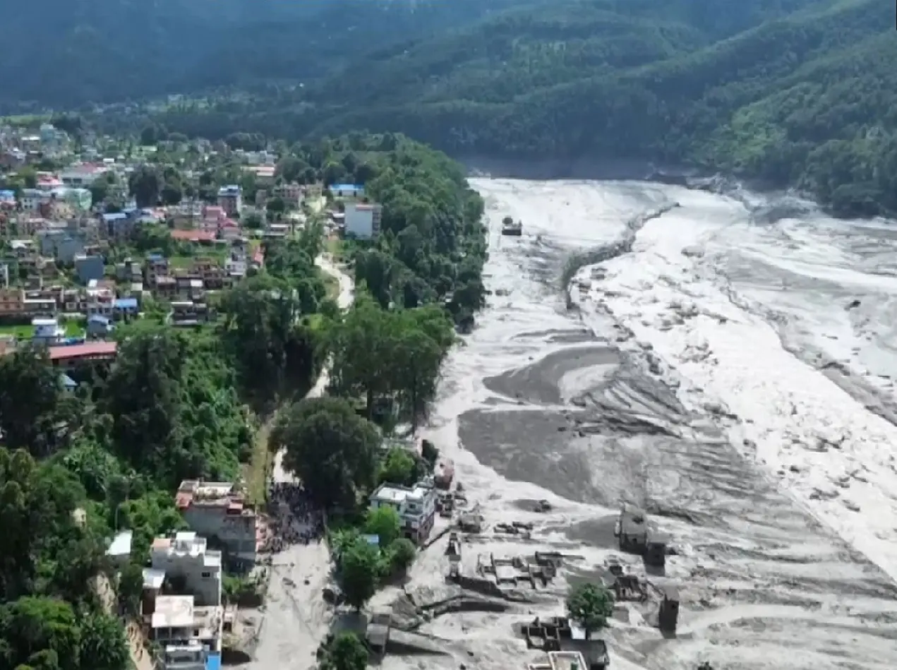 High alert in neighbouring states of UP and Bihar after devastating flash floods in Nepal