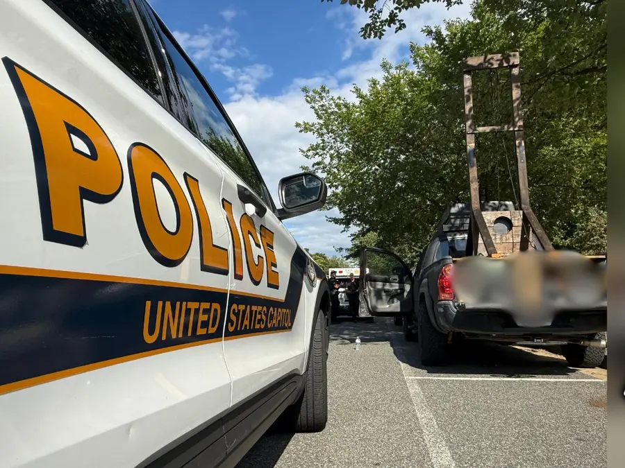 Man arrested near US Capitol with guillotine in pickup truck: What happened?