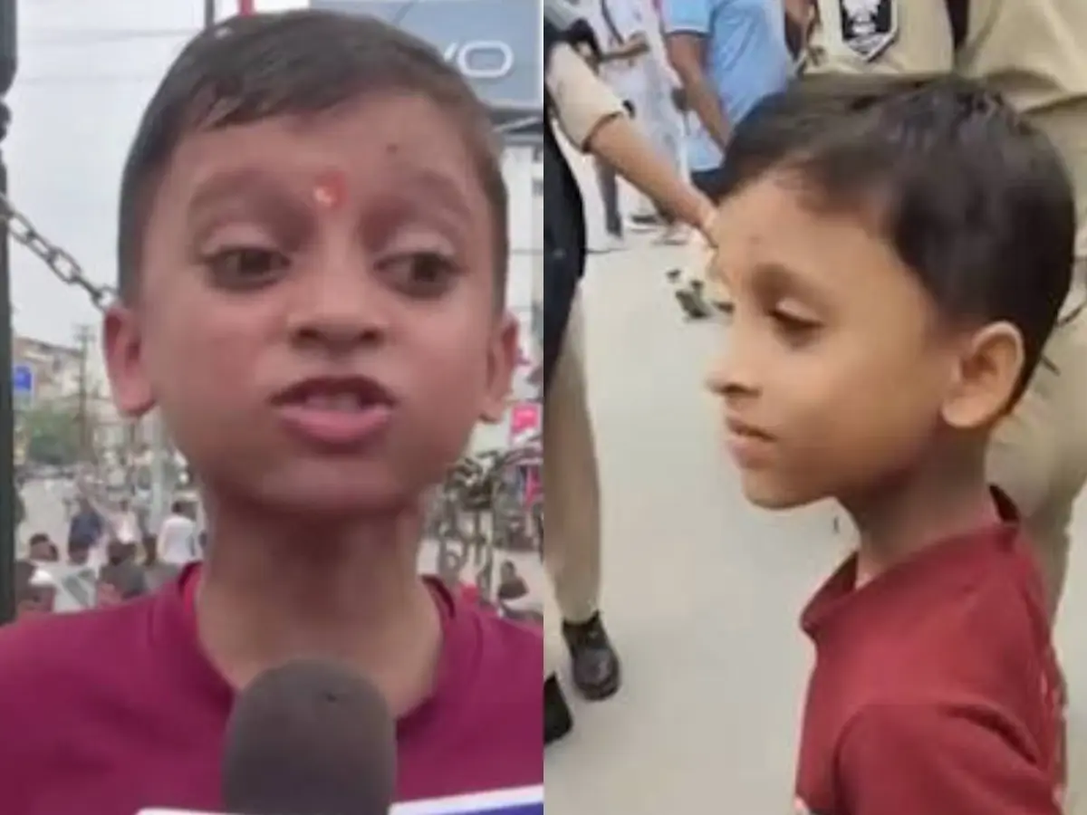 Bihar student protest: 6-year-old demands CM Samrat Choudhary’s resignation, video goes viral Bihar student protest: 6-year-old demands CM Samrat Choudhary’s resignation, video goes viral