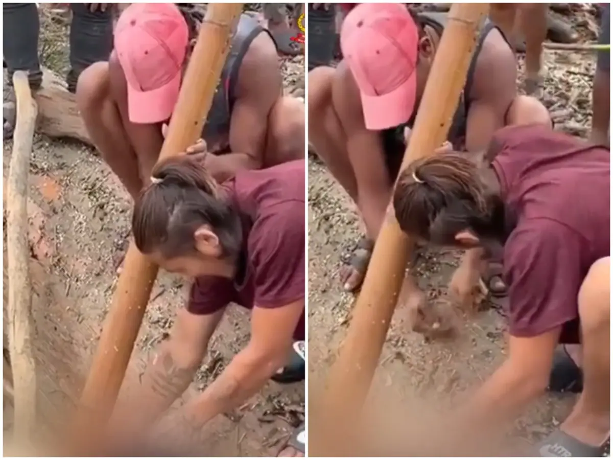 Caught on cam: Two arrested for stealing gold earrings from flood victim's body in Nepal Caught on cam: Two arrested for stealing gold earrings from flood victim's body in Nepal