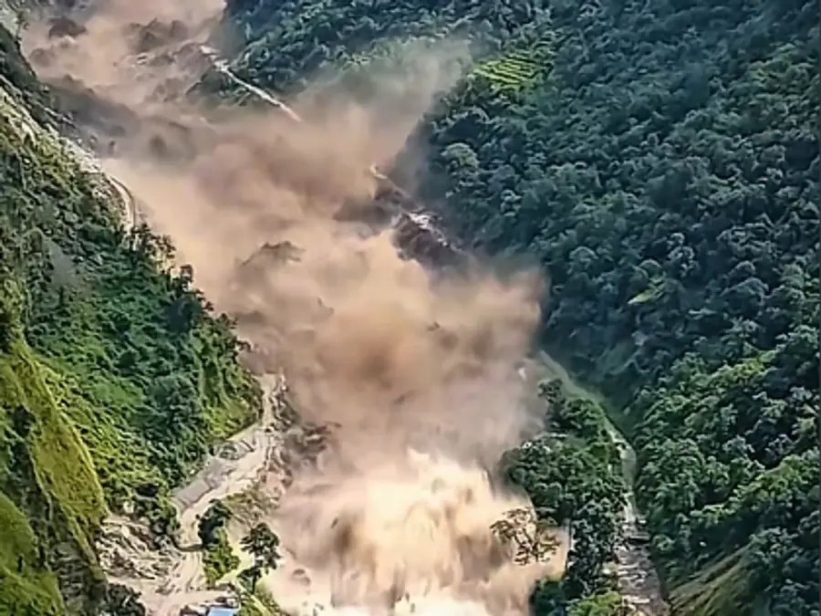 Dam burst reported in Tibet, Nepal warns rescuers to head to safety