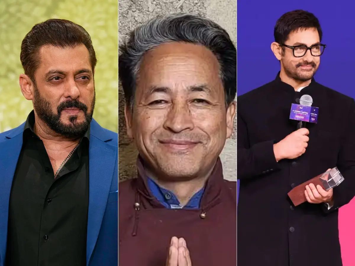 Sonam Wangchuk reacts to Aamir Khan and Salman Khan's viral remarks amid CJP protest Sonam Wangchuk reacts to Aamir Khan and Salman Khan's viral remarks amid CJP protest