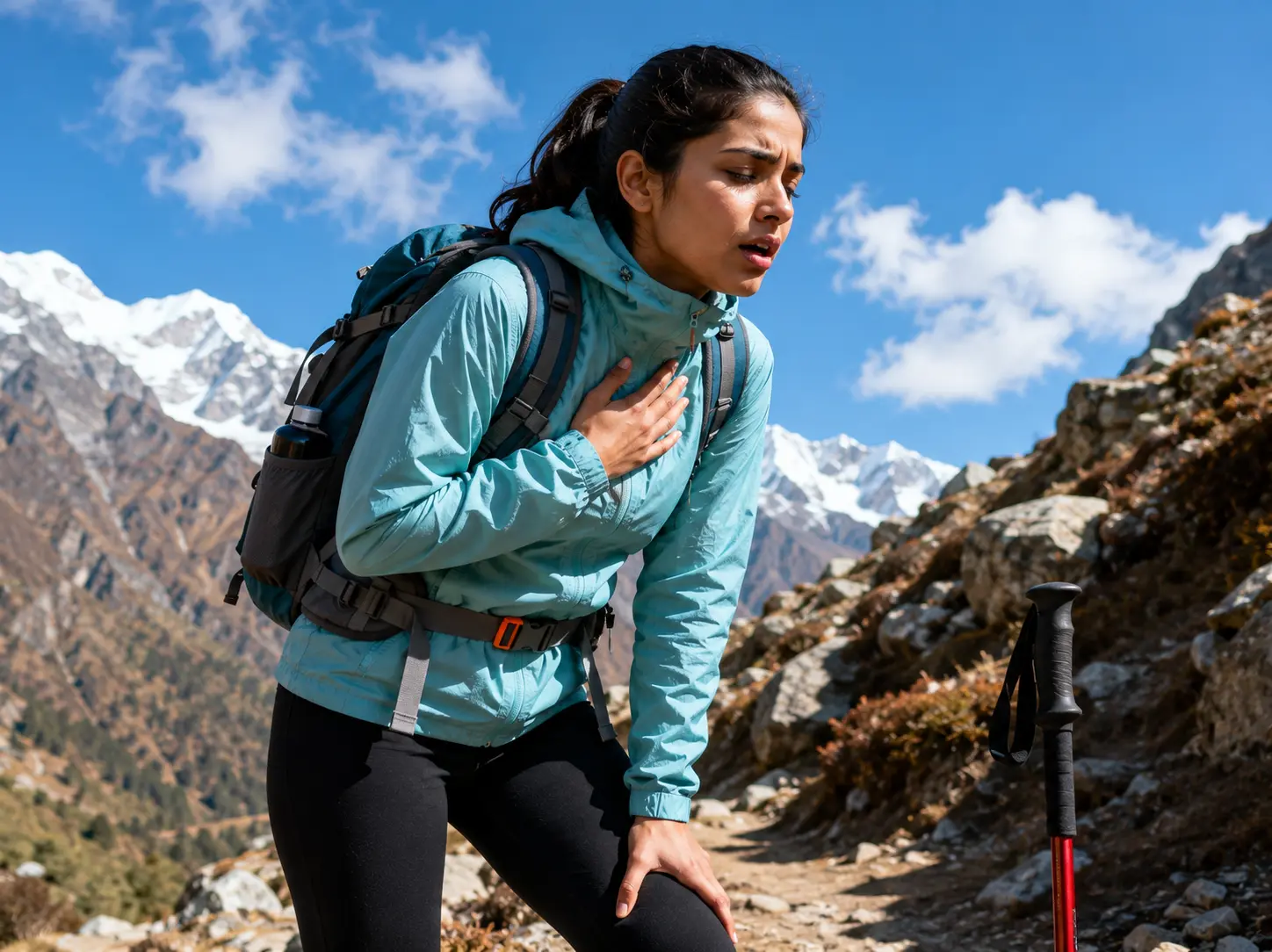 Why you may feel breathless during a mountain trek Why you may feel breathless during a mountain trek