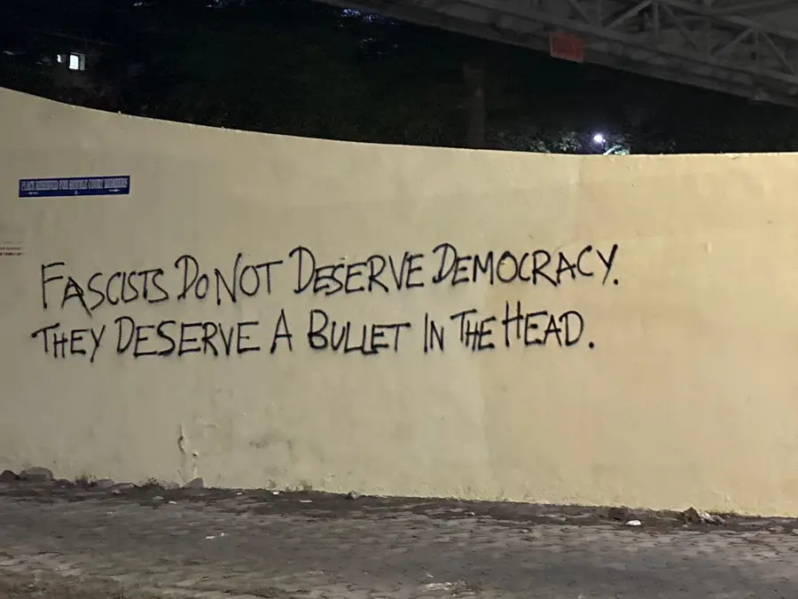 Walls as battleground: Jadavpur University's graffiti war turns into test of 'us vs them'