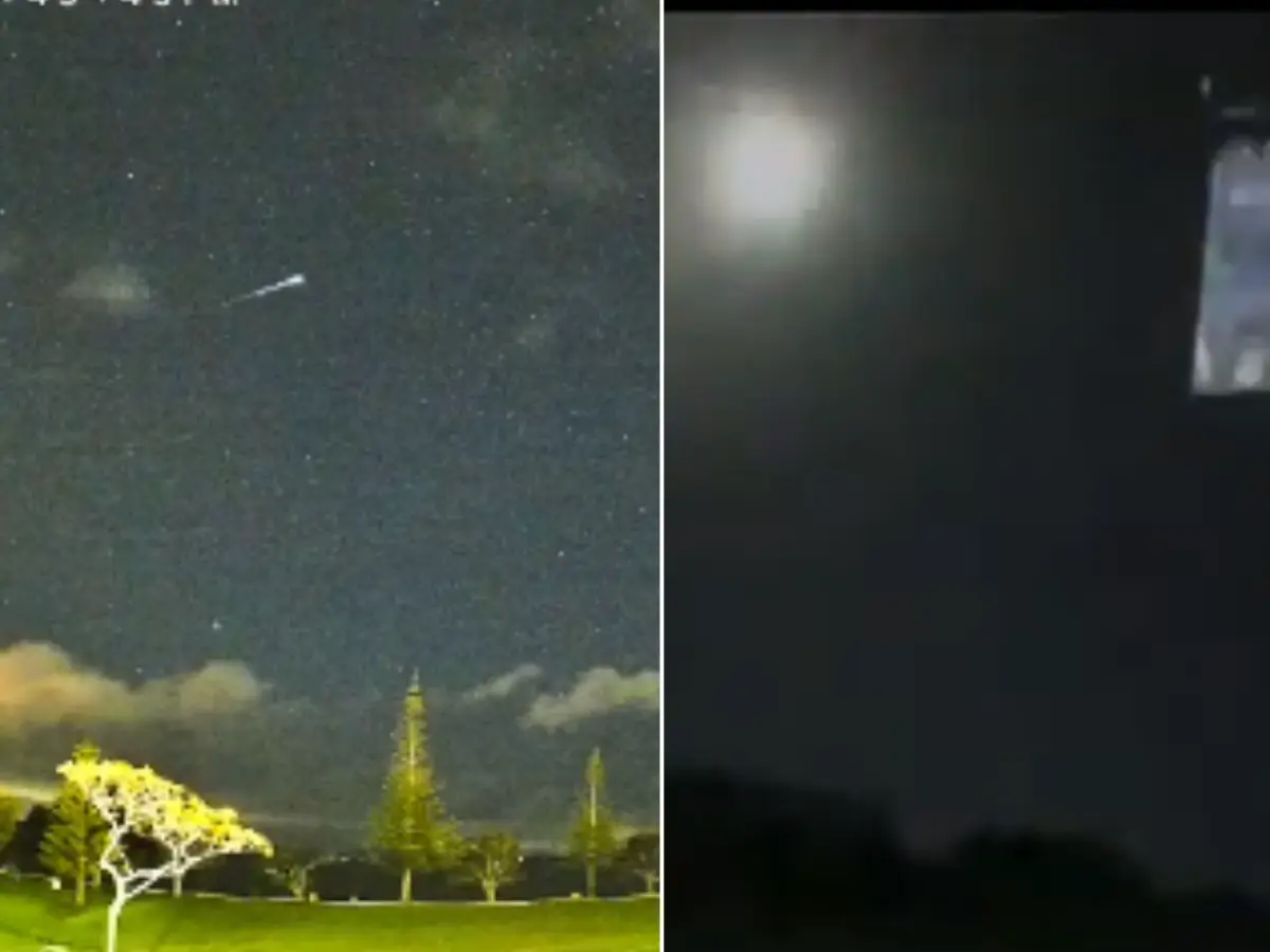 Space rock from the birth of solar system enters Earth over New Zealand Space rock from the birth of solar system enters Earth over New Zealand