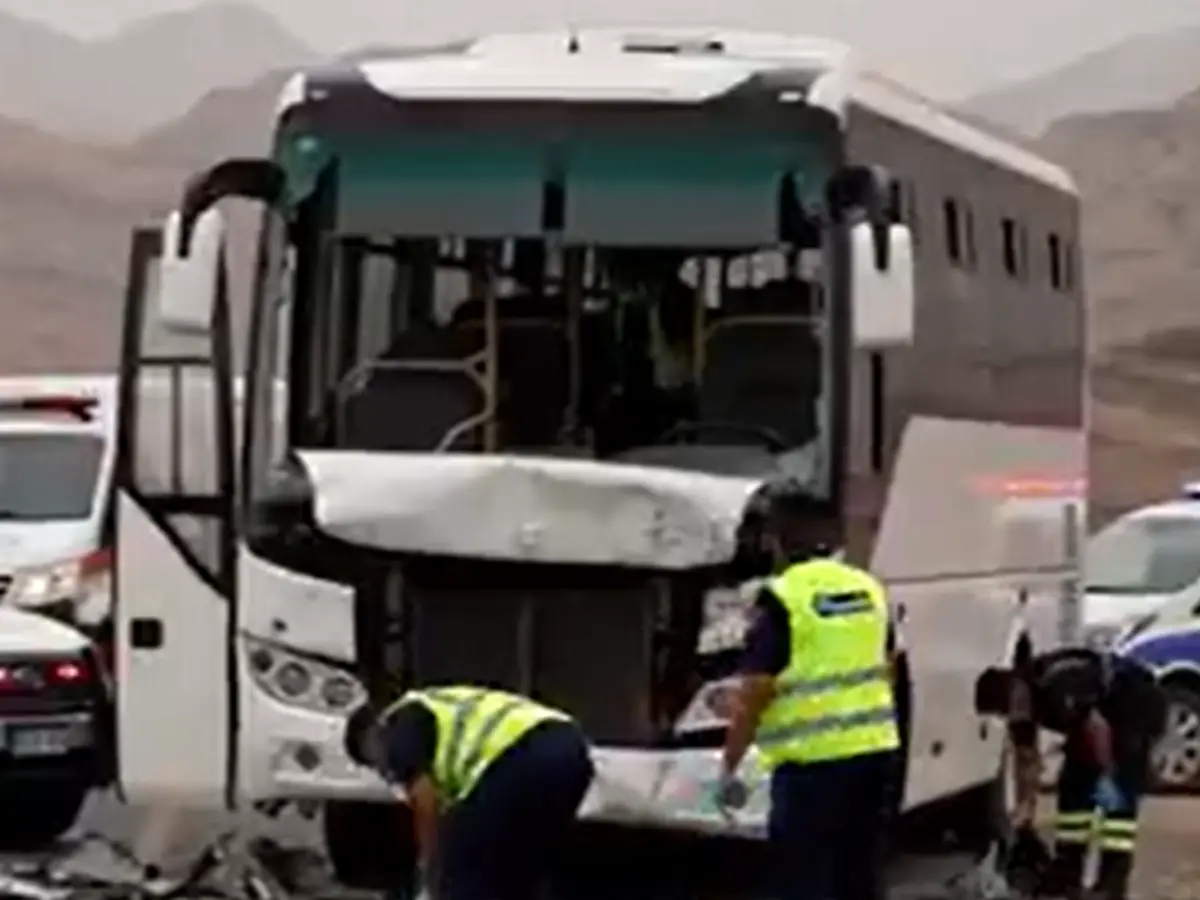 Bus crash in Egypt’s Sinai kills at least 16, Jordanians among those dead