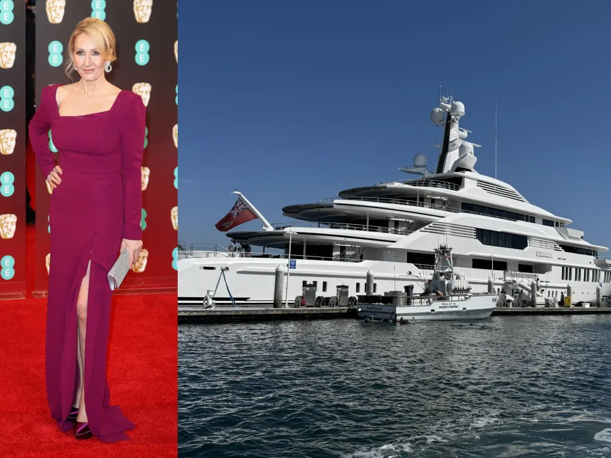 JK Rowling’s superyacht with hidden name sparks mystery after docking in Los Angeles JK Rowling’s superyacht with hidden name sparks mystery after docking in Los Angeles
