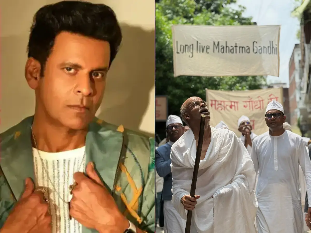 Manoj Bajpayee to play Mahatma Gandhi in Sudhir Mishra, Anubhav Sinha’s next, first look inside