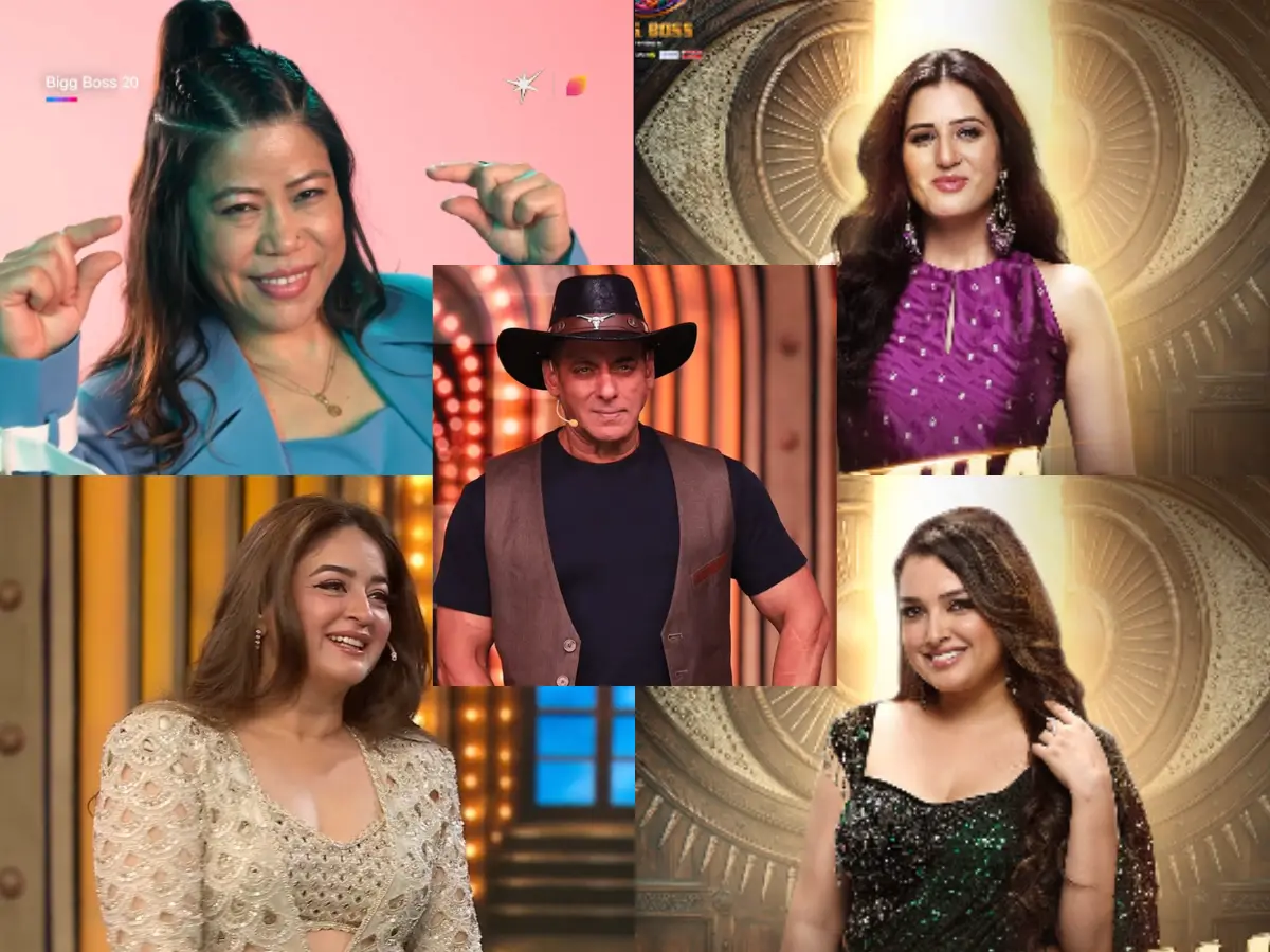 Bigg Boss 20 premiere Live: Mahhi Vij, Mary Kom, Isha Rikhi- Full list of contestants revealed Bigg Boss 20 premiere Live: Mahhi Vij, Mary Kom, Isha Rikhi- Full list of contestants revealed