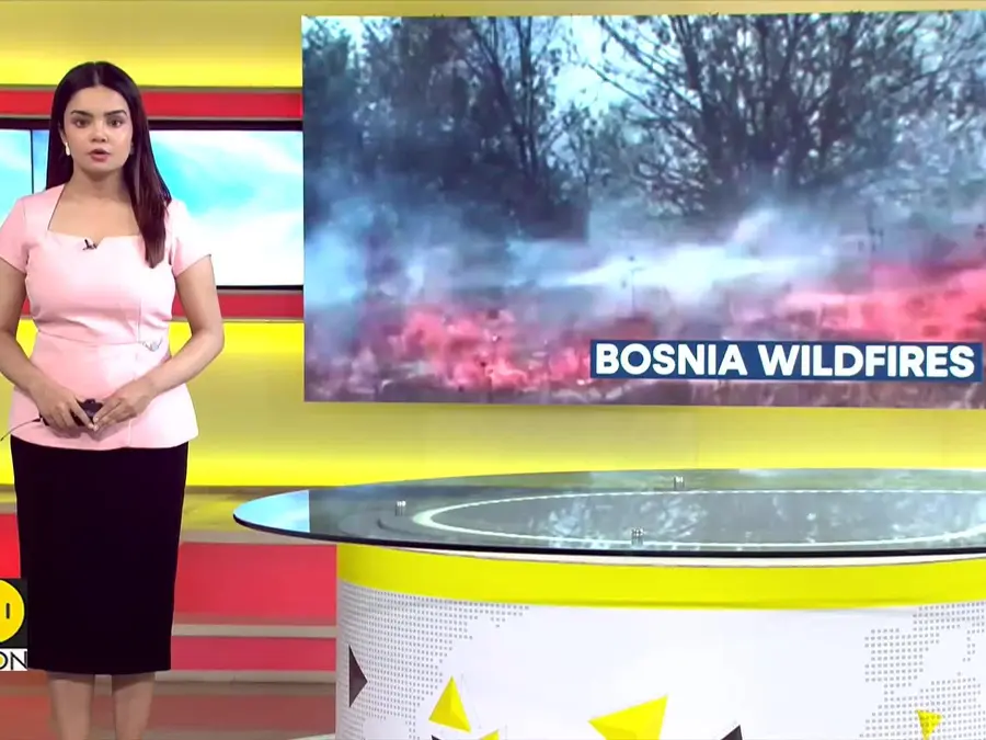 Bosnia wildfire: Two Croatian aircraft join fight against Bosnia blaze 