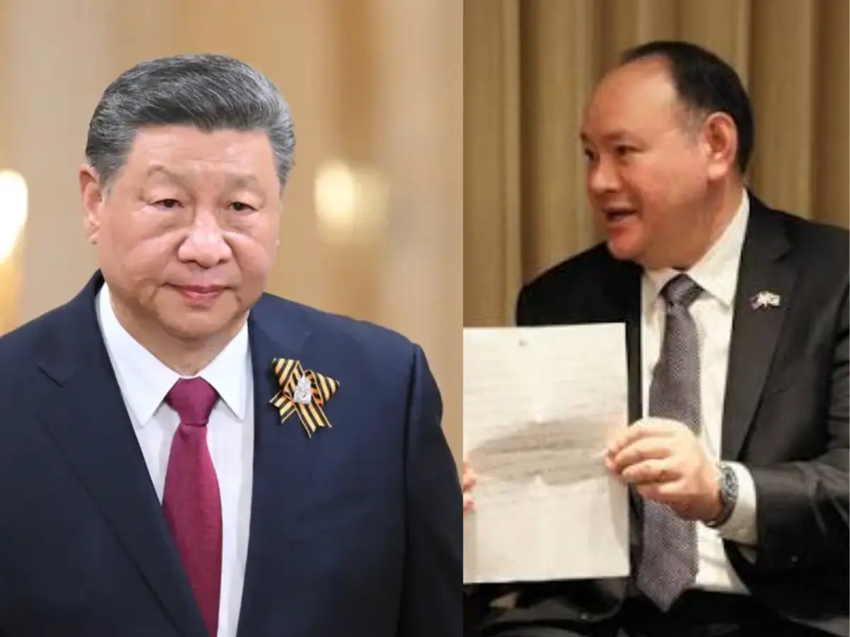China hands note to Philippines defence chief mid-speech; Teodoro rebuts it point-by-point | WATCH China hands note to Philippines defence chief mid-speech; Teodoro rebuts it point-by-point | WATCH