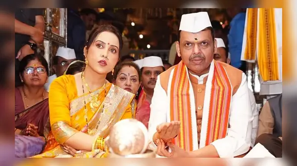 ‘Festivals are inclusive, if Muslim comes to garba...’: CM Fadnavis’s wife Amruta contests VHP ban ‘Festivals are inclusive, if Muslim comes to garba...’: CM Fadnavis’s wife Amruta contests VHP ban