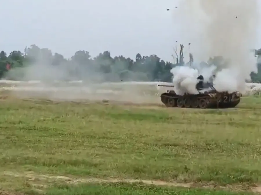 Two Bangladesh army soldiers killed as Chinese-orign Type-59 tank explodes during live-fire exercise