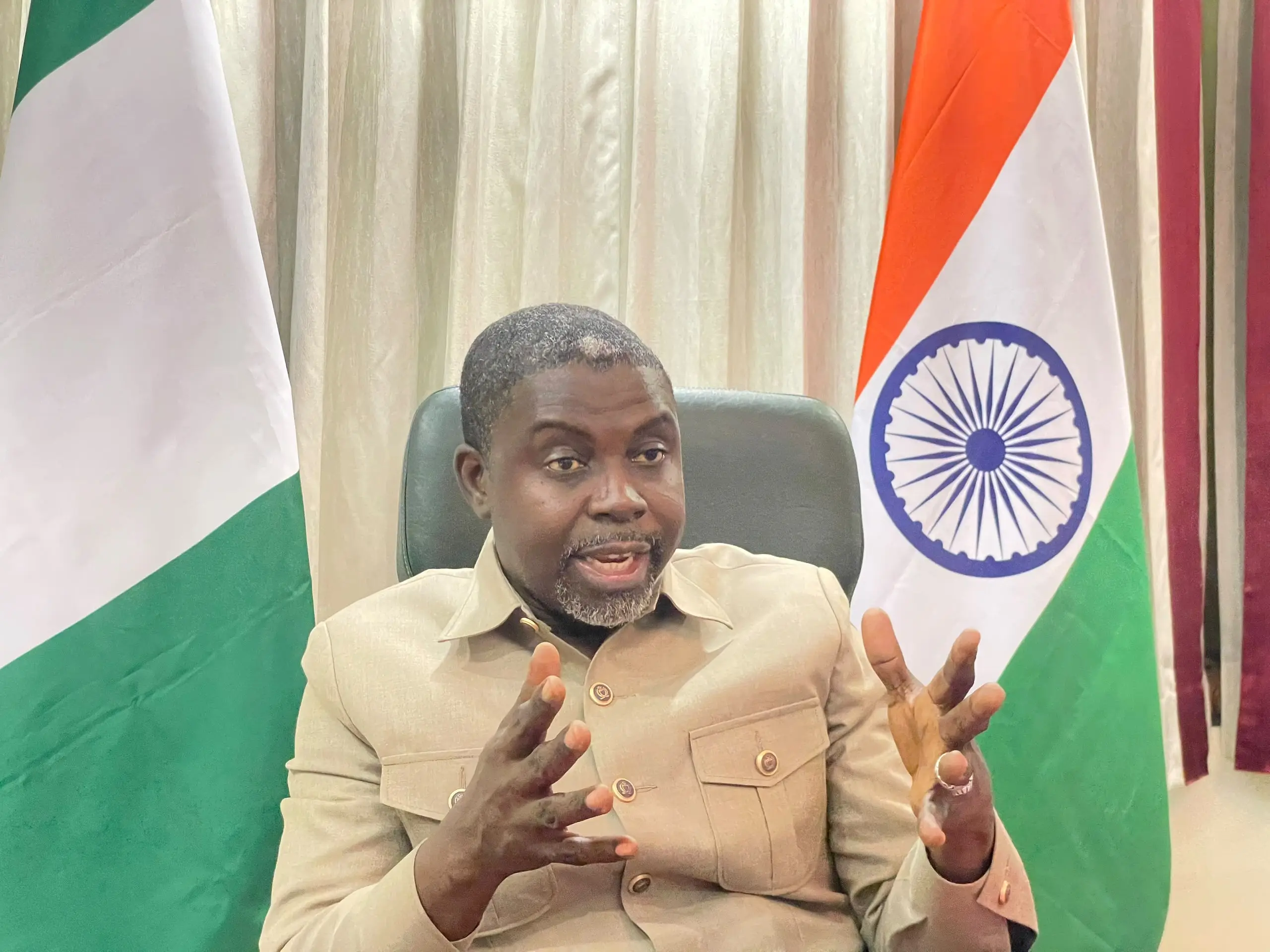 'Over 4,000 Nigerians leave India under Amnesty Programme', says High Commissioner Saidu Dahiru Muhammad 'Over 4,000 Nigerians leave India under Amnesty Programme', says High Commissioner Saidu Dahiru Muhammad