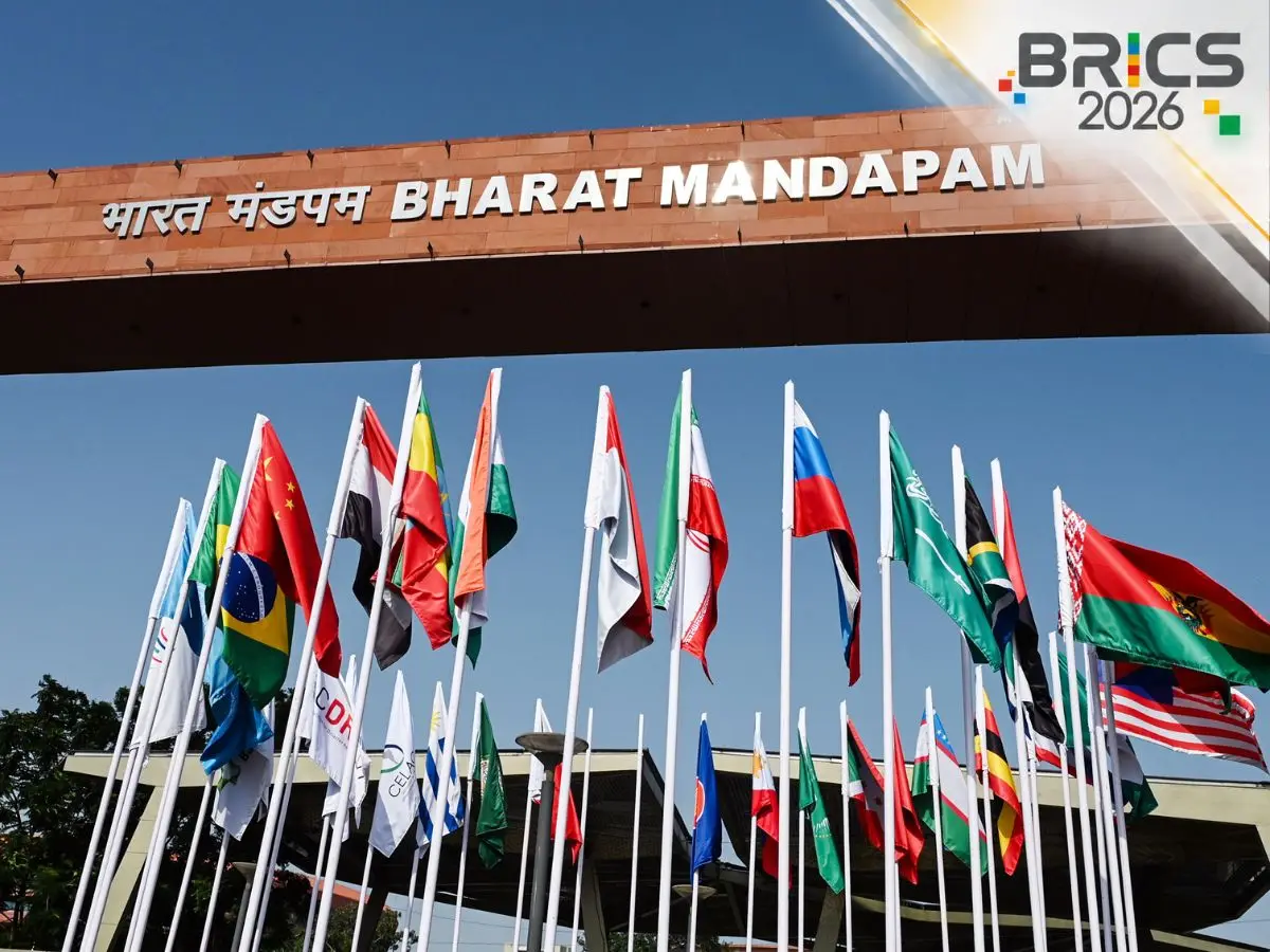 PICS | From CCTVs to dazzling lights: Delhi gears up for BRICS Summit 2026
