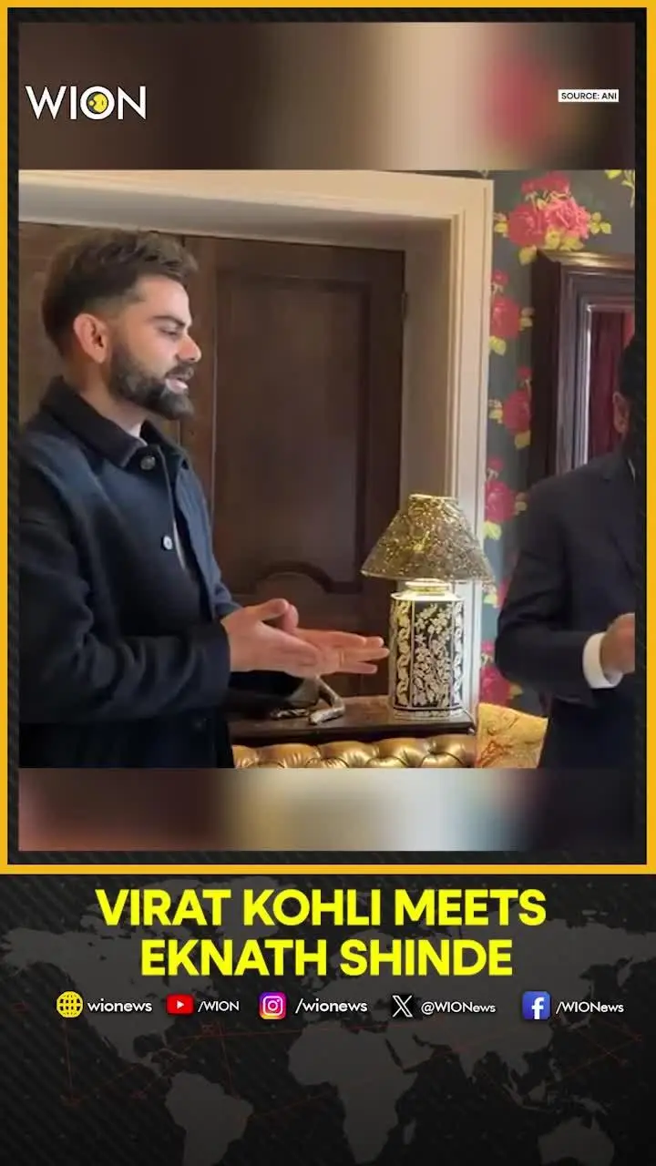 Virat Kohli, Eknath Shinde Discuss Sports And Infrastructure In London 