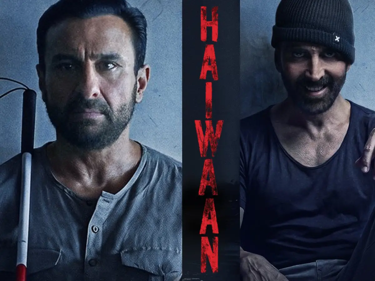 Haiwaan review: Akshay Kumar and Saif Ali Khan play well in this old-school thriller Haiwaan review: Akshay Kumar and Saif Ali Khan play well in this old-school thriller