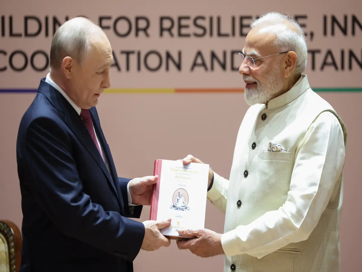 PM Modi gifts translation of 'Thirukkural' to Putin. What is this celebrated Tamil classic? PM Modi gifts translation of 'Thirukkural' to Putin. What is this celebrated Tamil classic?