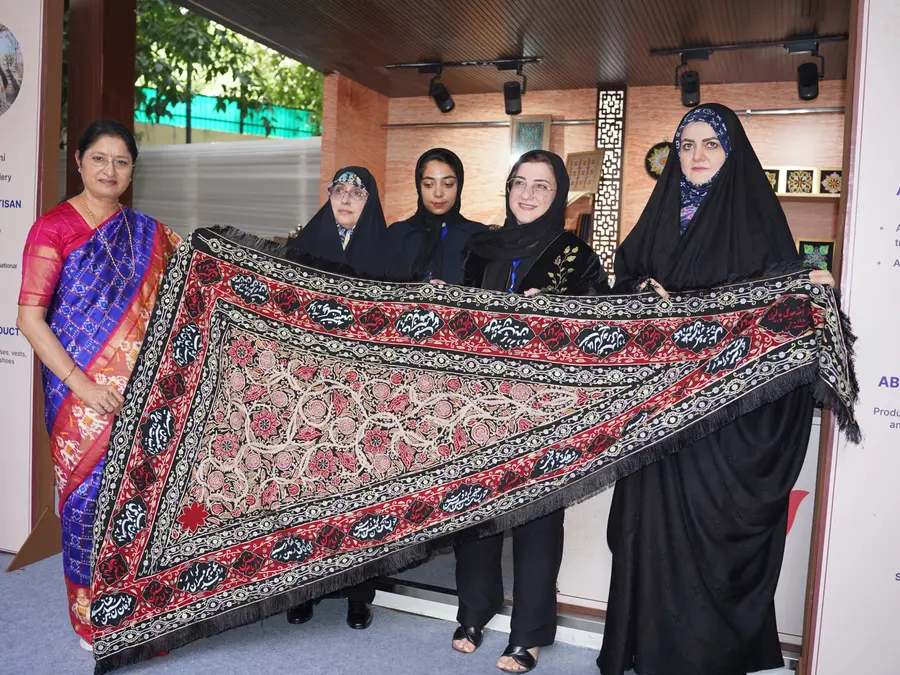 BRICS 2026: Pezeshkian’s daughter Zahra explores Indian crafts, meets artisans in Delhi | Video
