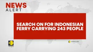 Breaking: Indonesian ferry carrying 243 people loses contact in stormy waters 