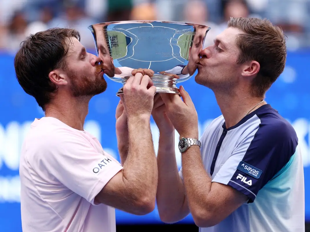 Harrison, Skupski beat Krawietz-Puetz to win maiden US Open men’s doubles title Harrison, Skupski beat Krawietz-Puetz to win maiden US Open men’s doubles title