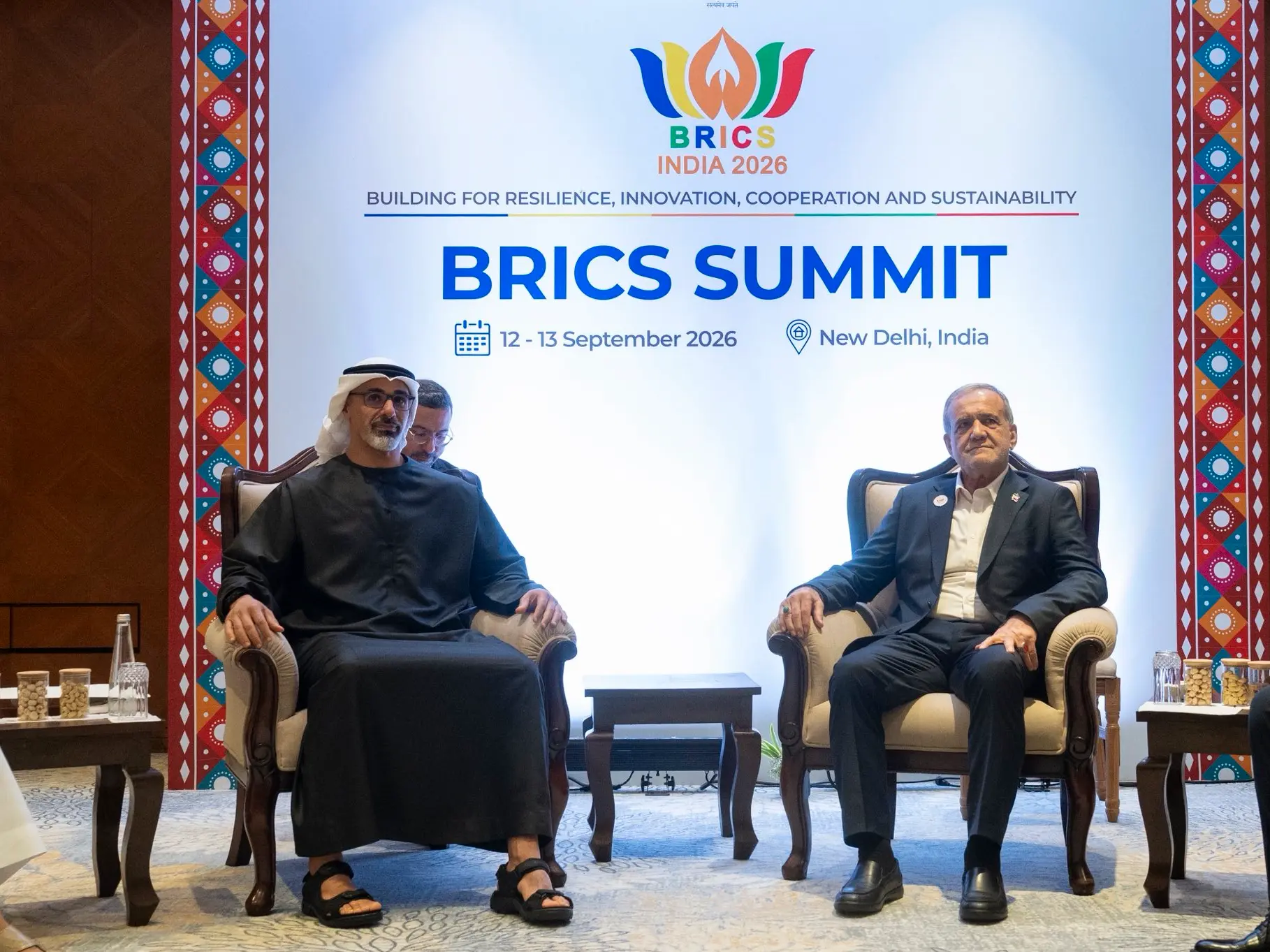 Iran-UAE thaw after BRICS talks in India? Pezeshkian says Tehran and Abu Dhabi to ‘turn the page’ Iran-UAE thaw after BRICS talks in India? Pezeshkian says Tehran and Abu Dhabi to ‘turn the page’