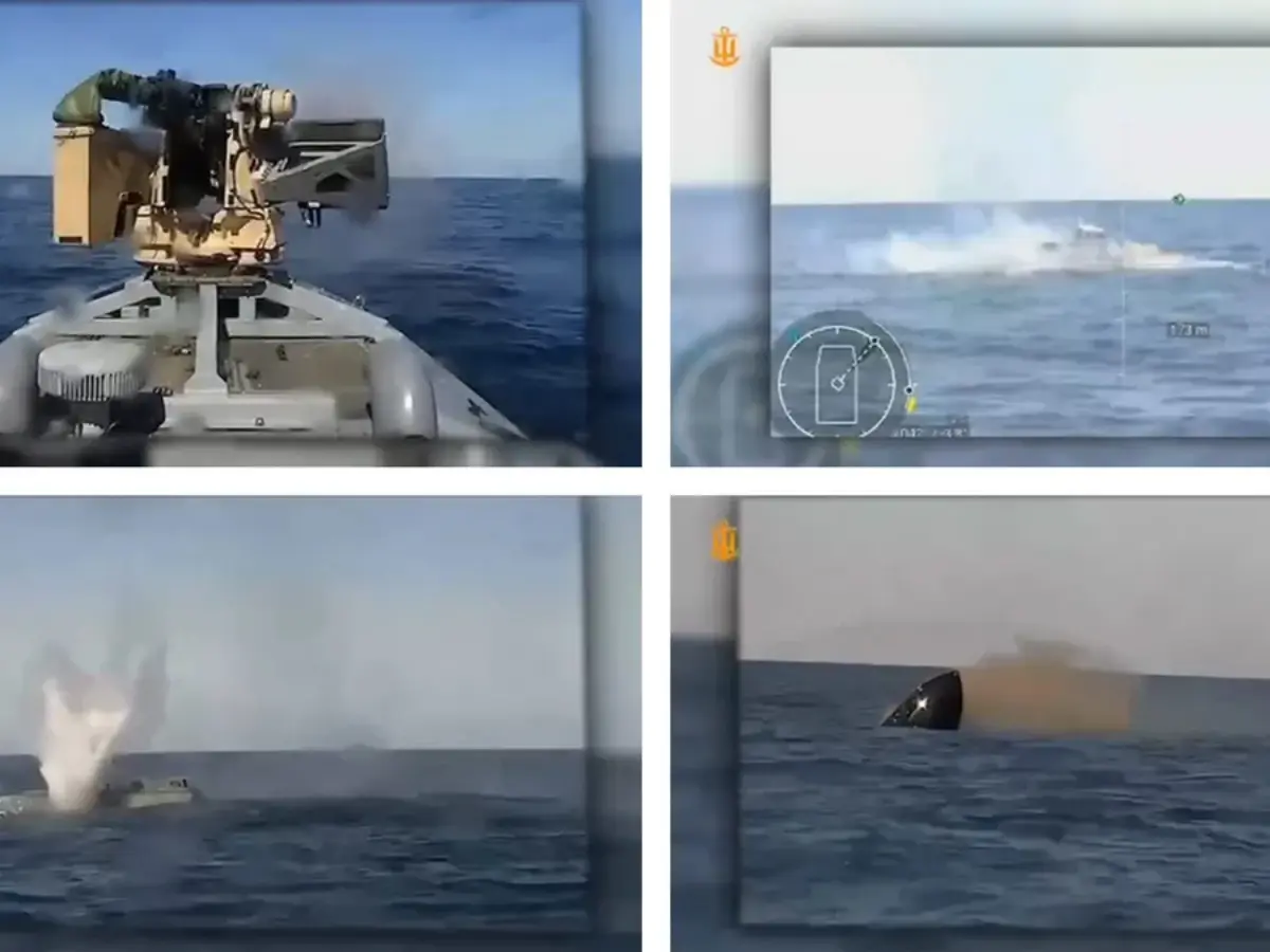 First naval drone battle? Ukraine says Sargan 3000 sank Russian unmanned boat