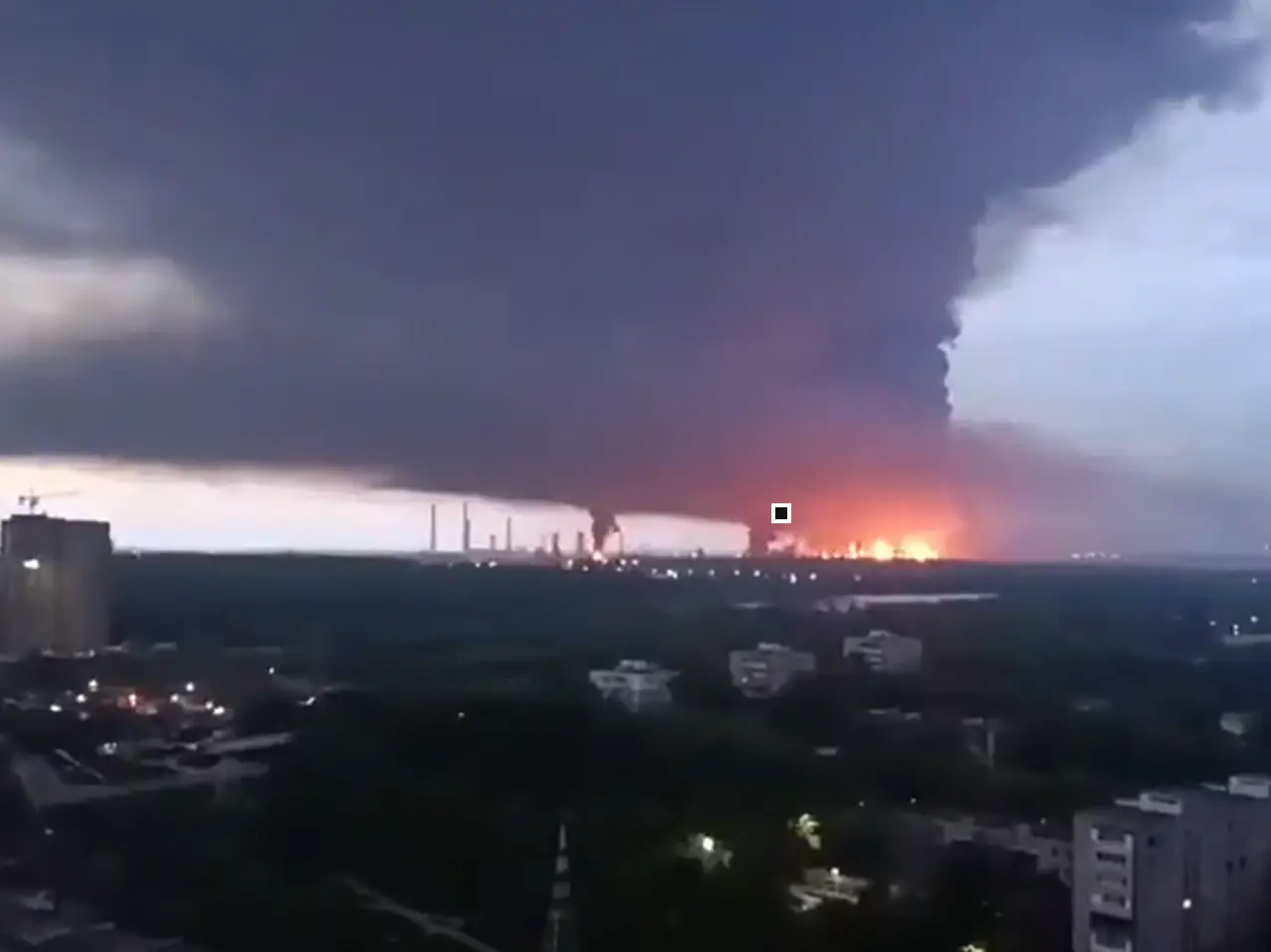 Ukraine strikes Syzran Oil Refinery deep inside Russia, fires erupt Ukraine strikes Syzran Oil Refinery deep inside Russia, fires erupt