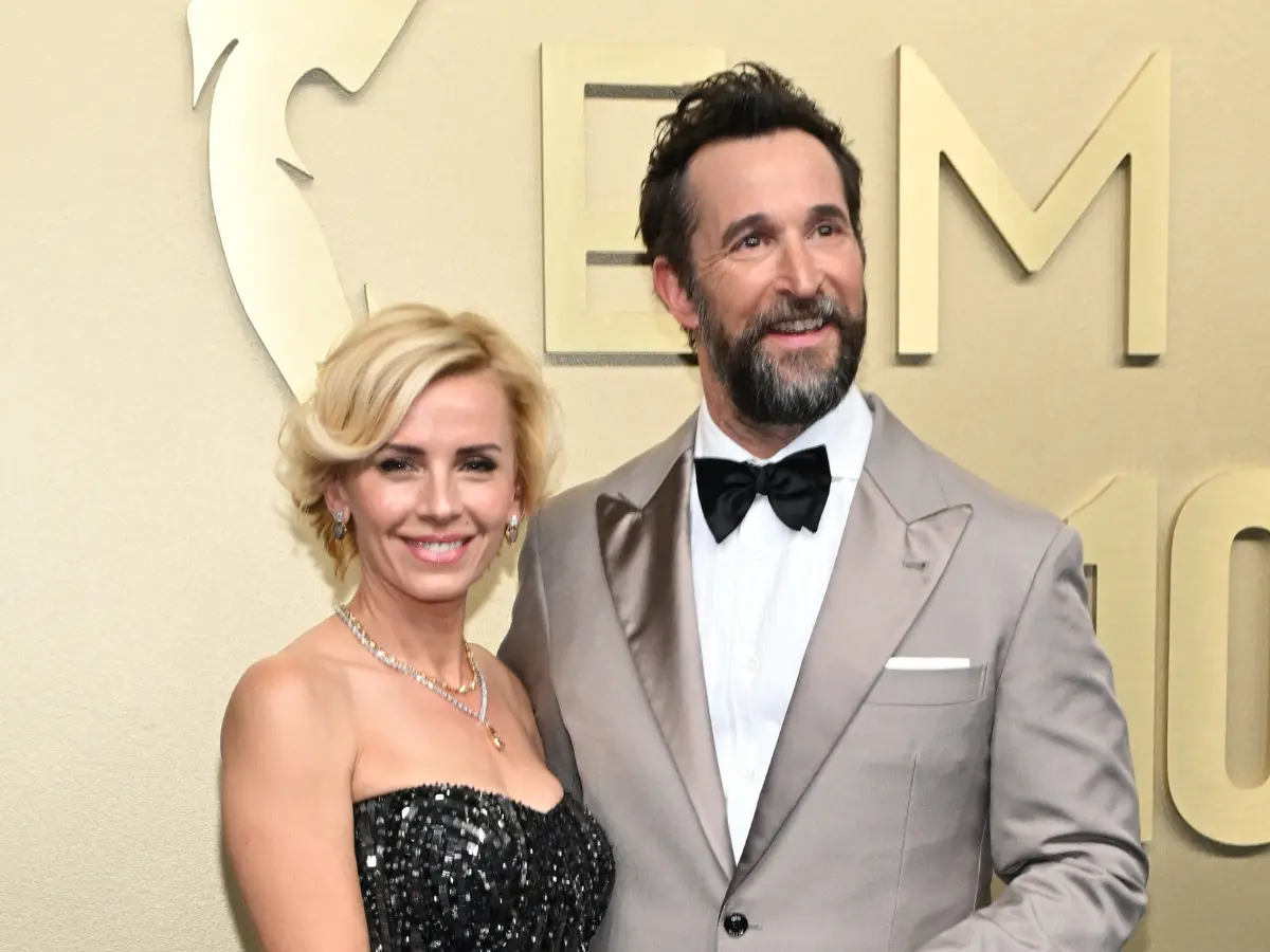 Noah Wyle and Sara Wells