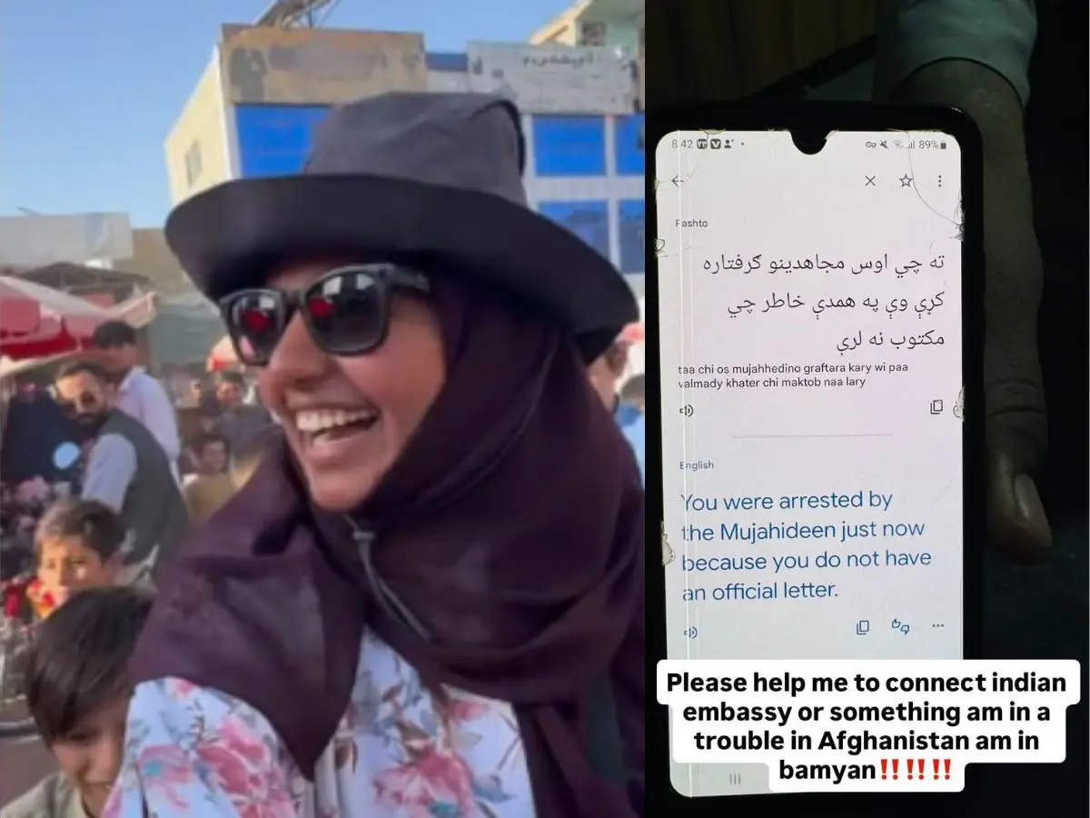 Kerala vlogger Arunima says ‘Mujahideen’ arrested her in Afghanistan, later says ‘I am safe’ Kerala vlogger Arunima says ‘Mujahideen’ arrested her in Afghanistan, later says ‘I am safe’