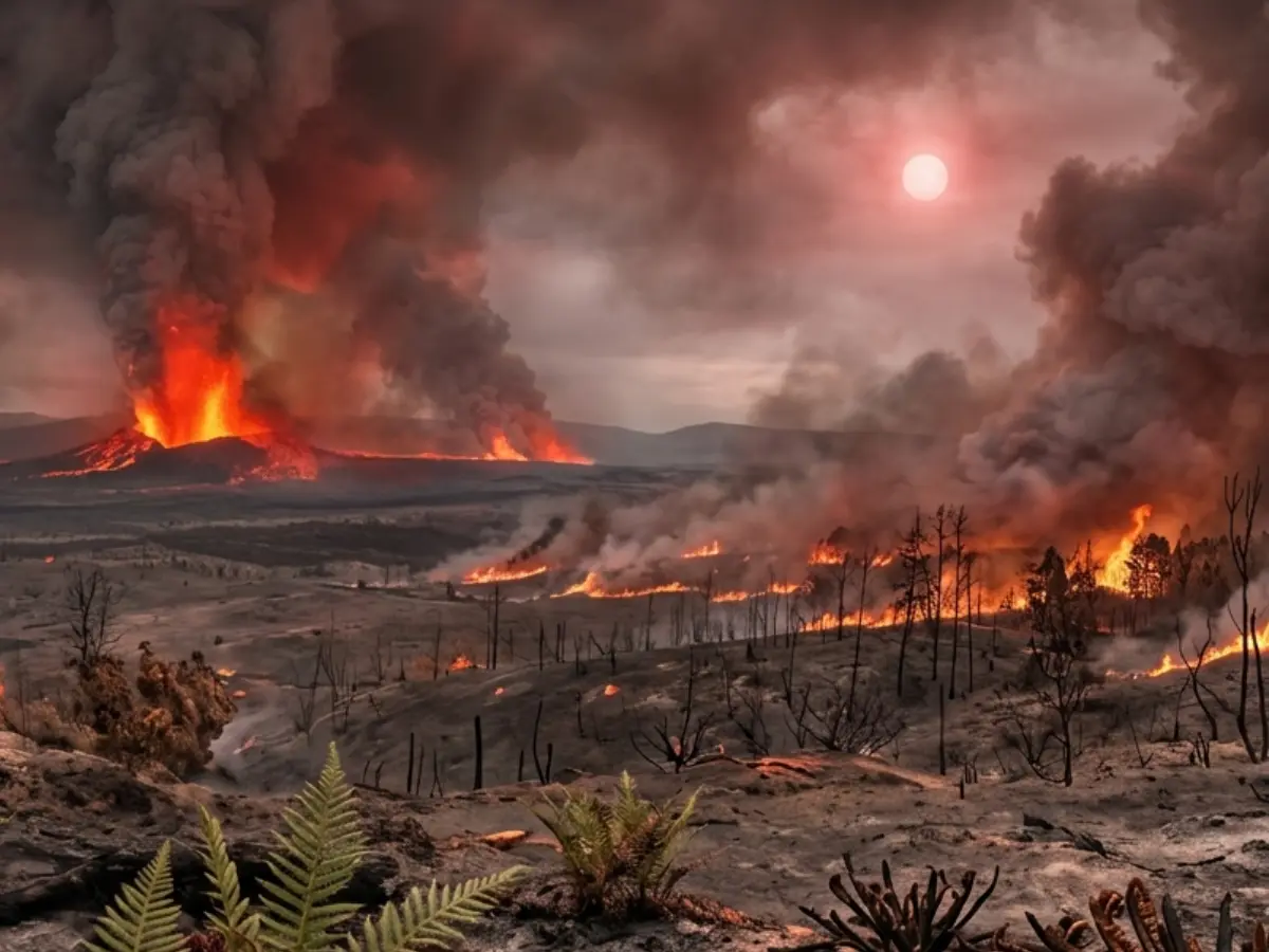 'Hellish' wildfires burned through Europe for 300,000 years after supercontinent Pangea broke up 'Hellish' wildfires burned through Europe for 300,000 years after supercontinent Pangea broke up