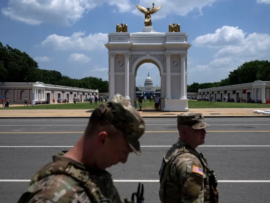 Trump says proposed 250-foot triumphal arch will be turned into ‘military complex’