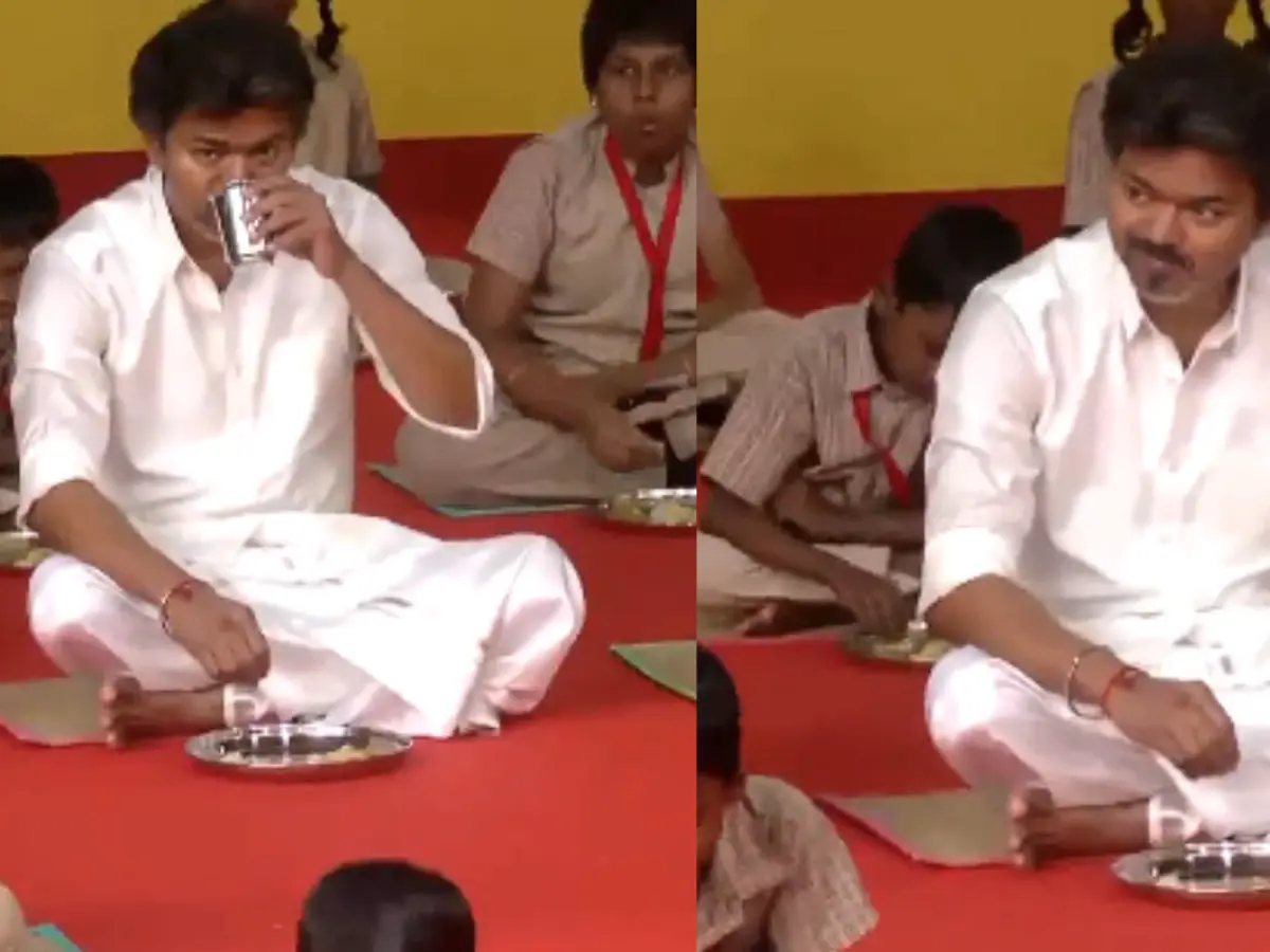 Vijay Eats With Students After Tamil Nadu Breakfast Scheme Expansion