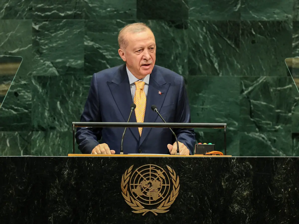 Erdogan spricht erneut die Kaschmir-Frage vor der UN-Generalversammlung an ...