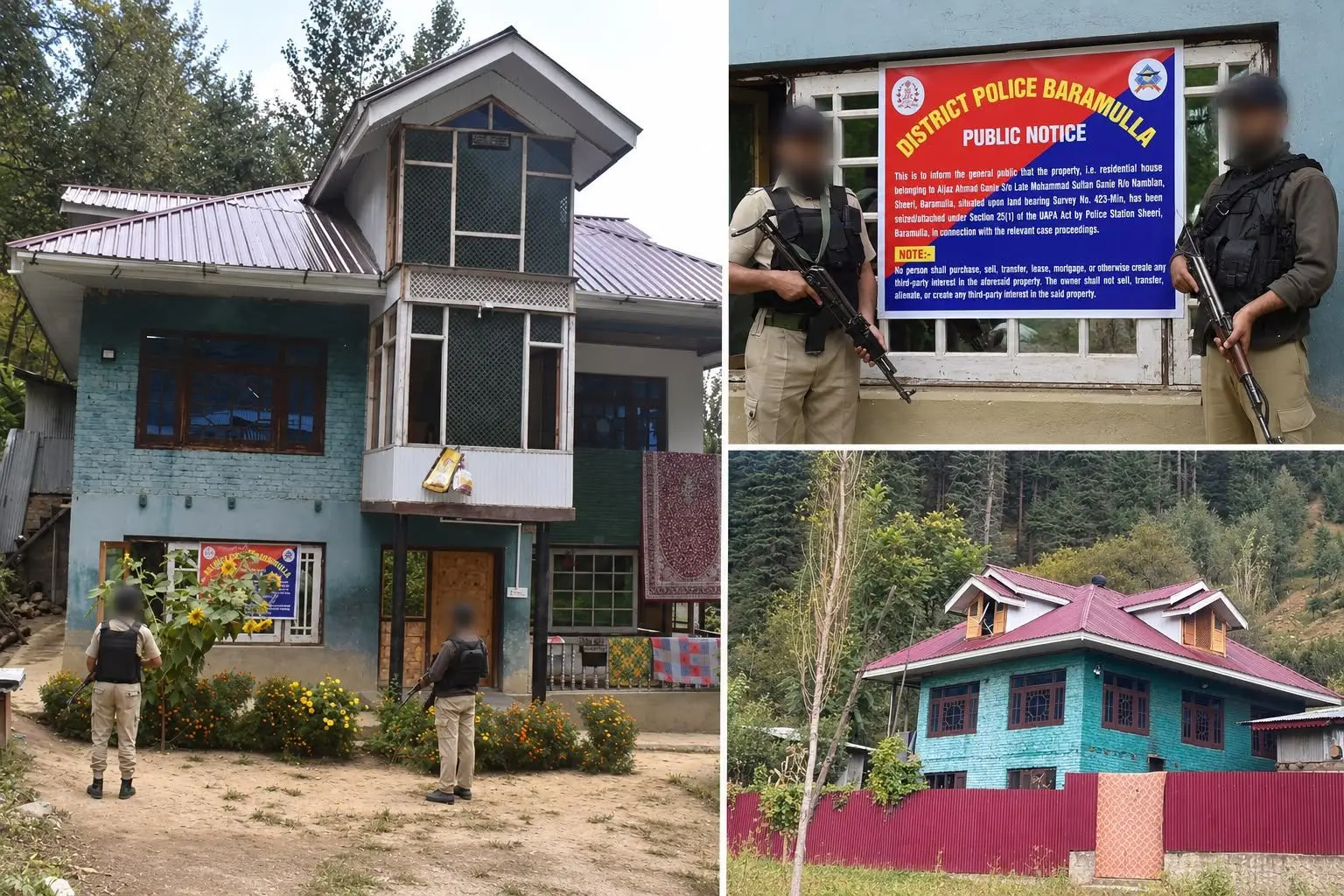 UAPA invoked against Baramulla man after arms recovery, house attached