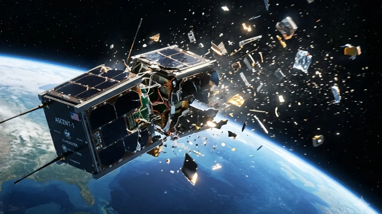 US spy satellite launched in 1988 breaks up 775 km above Earth