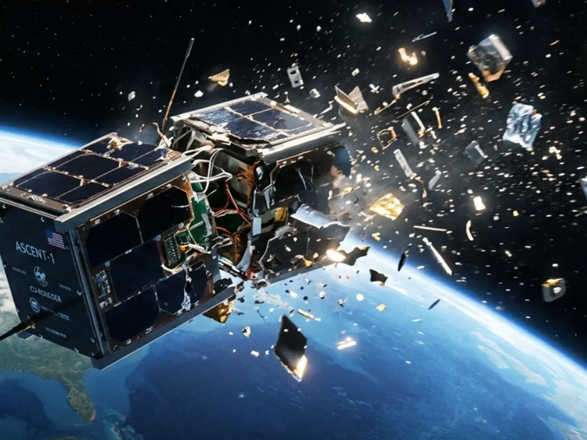 US Spy Satellite USA 32 Breaks Up in Orbit