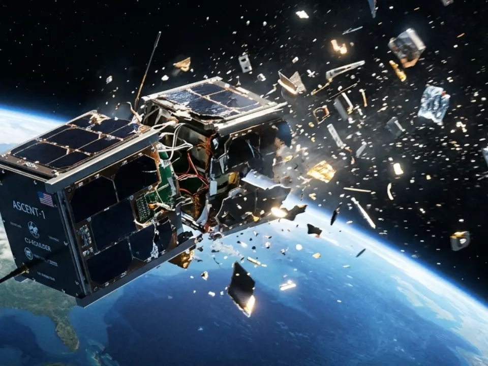 US spy satellite launched in 1988 breaks up 775 km above Earth US spy satellite launched in 1988 breaks up 775 km above Earth