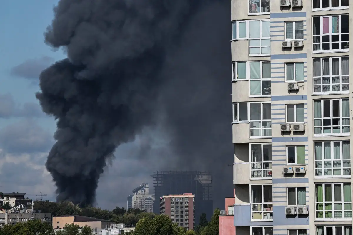 Ukraine ‘under fire’: Russian strikes on railways, petrol stations and shipping kills two