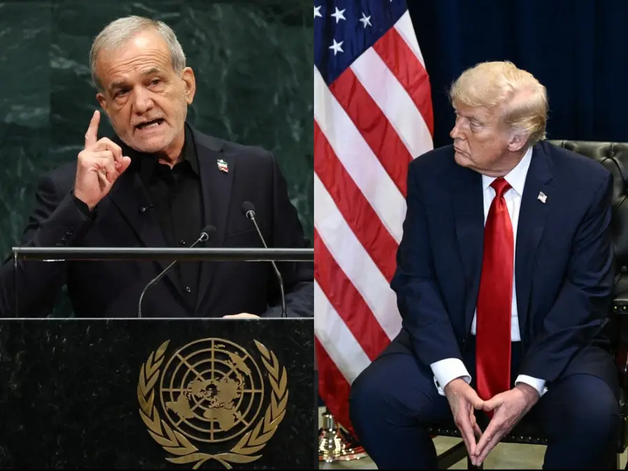 ‘Iran will never bend at the knee’: Pezeshkian hits back at Trump at UNGA